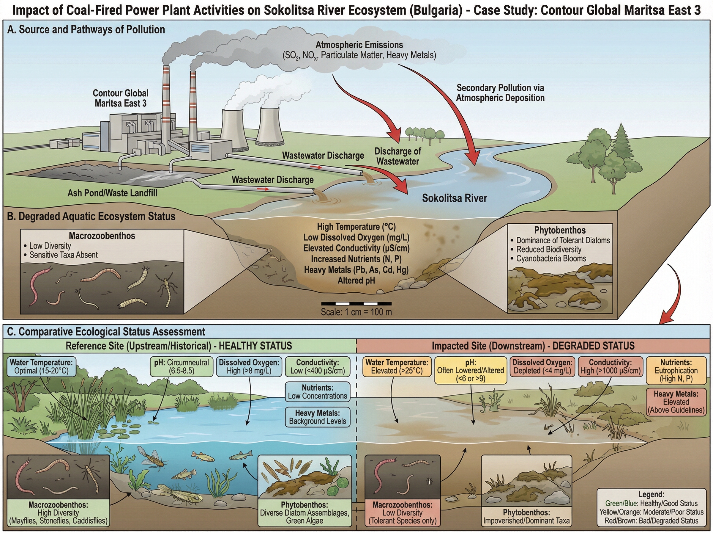 Coal Plant Pollutant Pathways