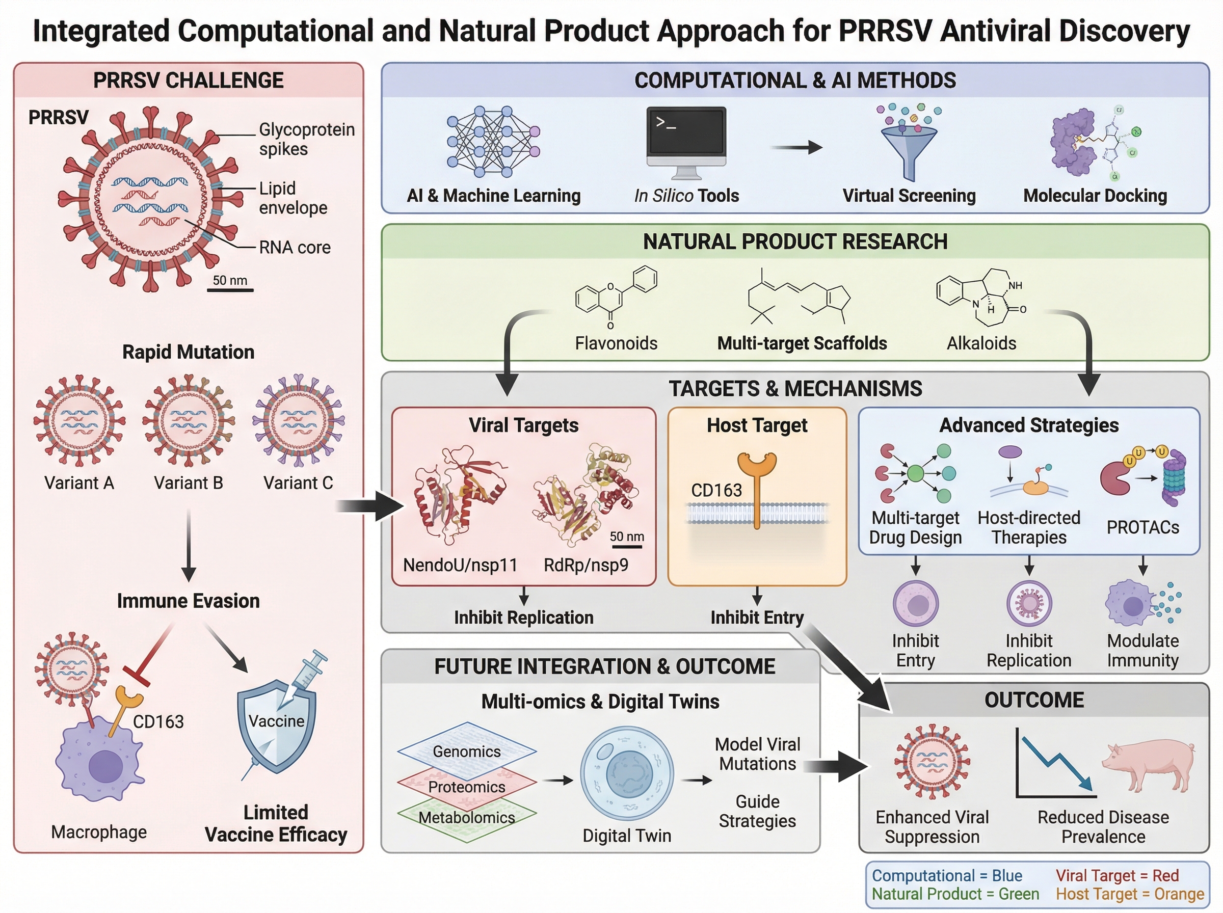 PRRSV Immune Evasion