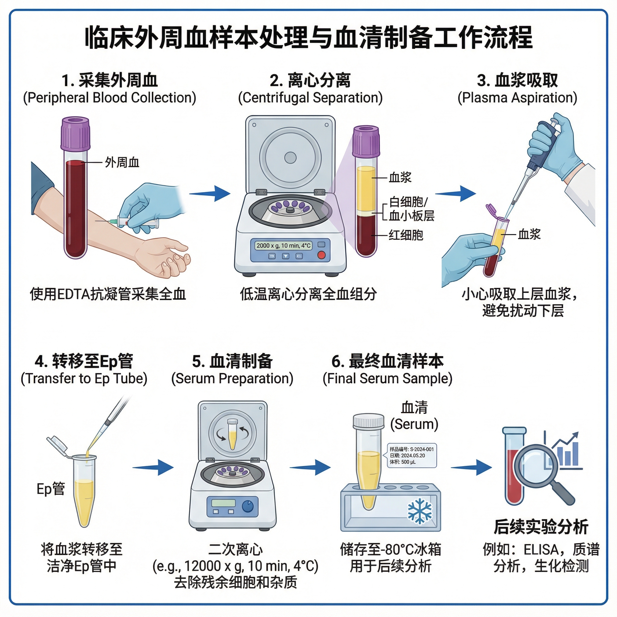 Generate an image of clinical peripheral blood in a purpl... | SciDraw ...