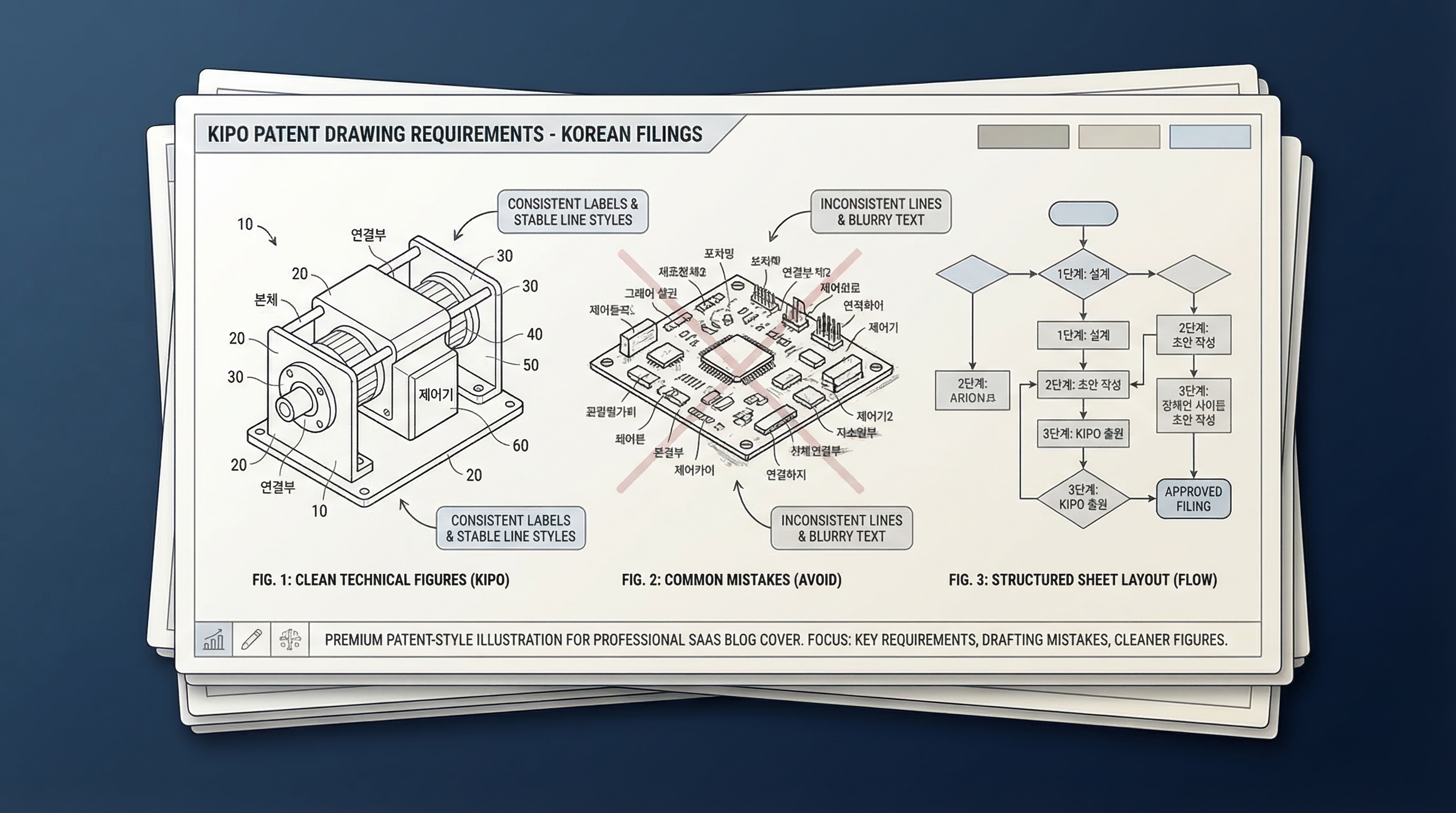 KIPO Patent Drawing Requirements 2026: Korean Filing Checklist & Examples KIPO Patent Drawing Requirements 2026: Korean Filing Checklist & Examples