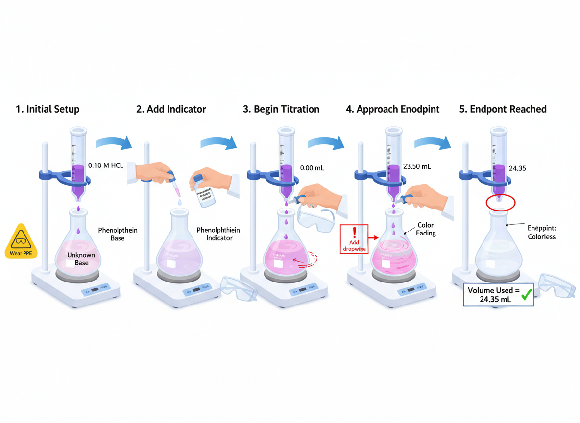 Titration Process Illustration