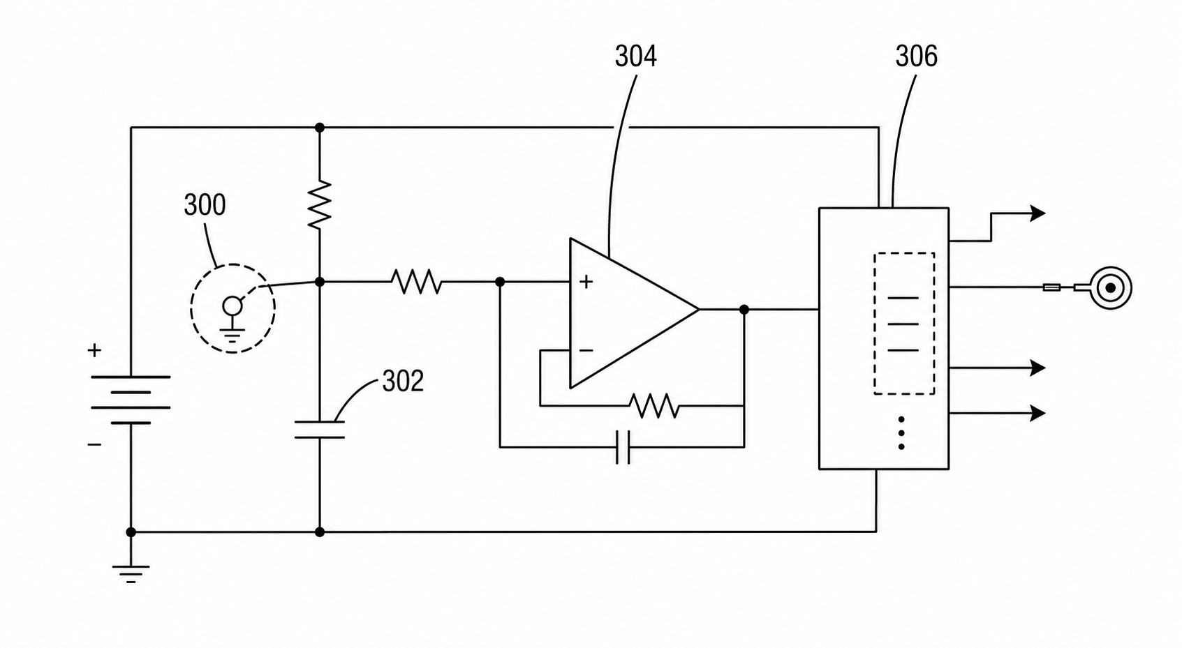 Circuit Patent Drawing Examples for Utility Patent Applications
