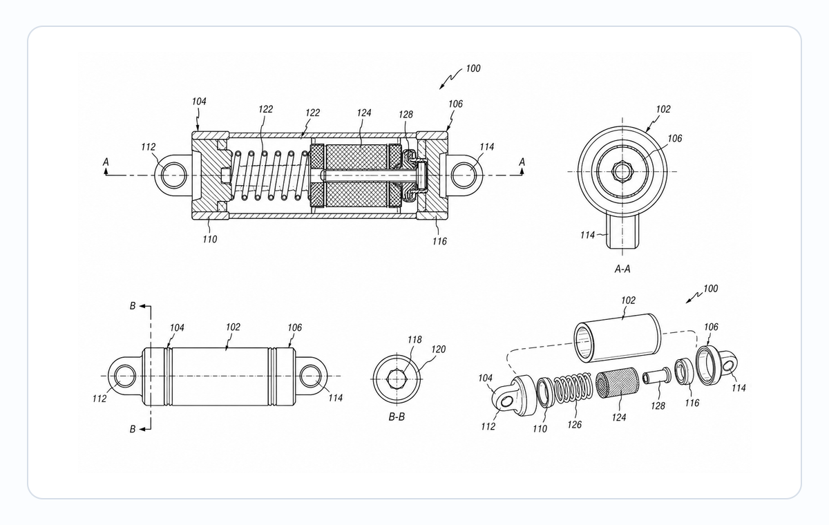 Mechanical Patent Drawing Generator cover example