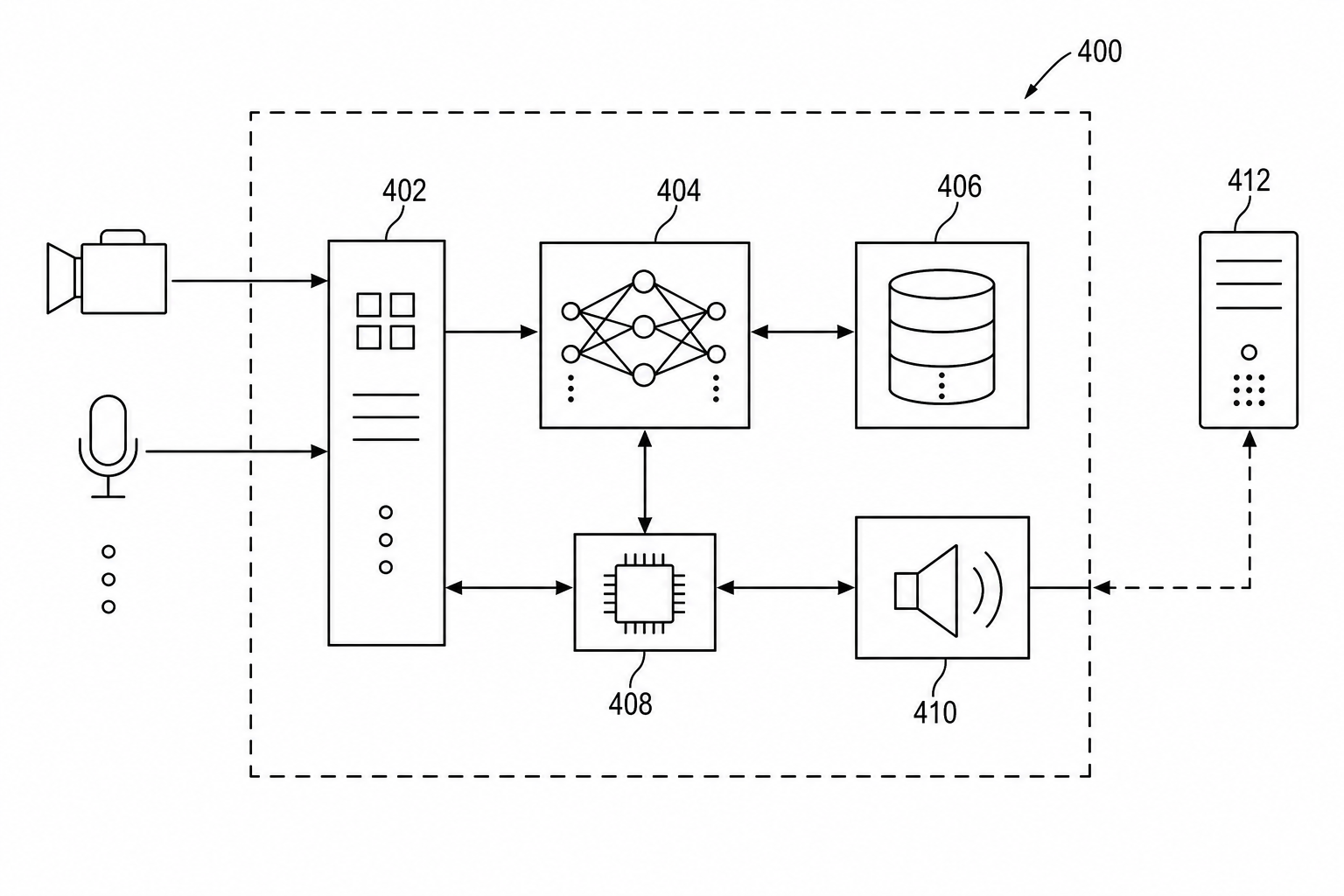 Patent Block Diagram Examples for Software, Hardware, and AI Systems