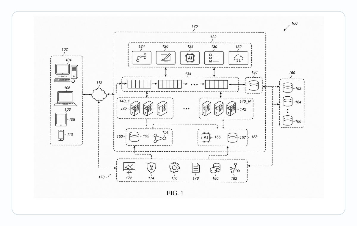 Software Patent Diagram Generator workflow example