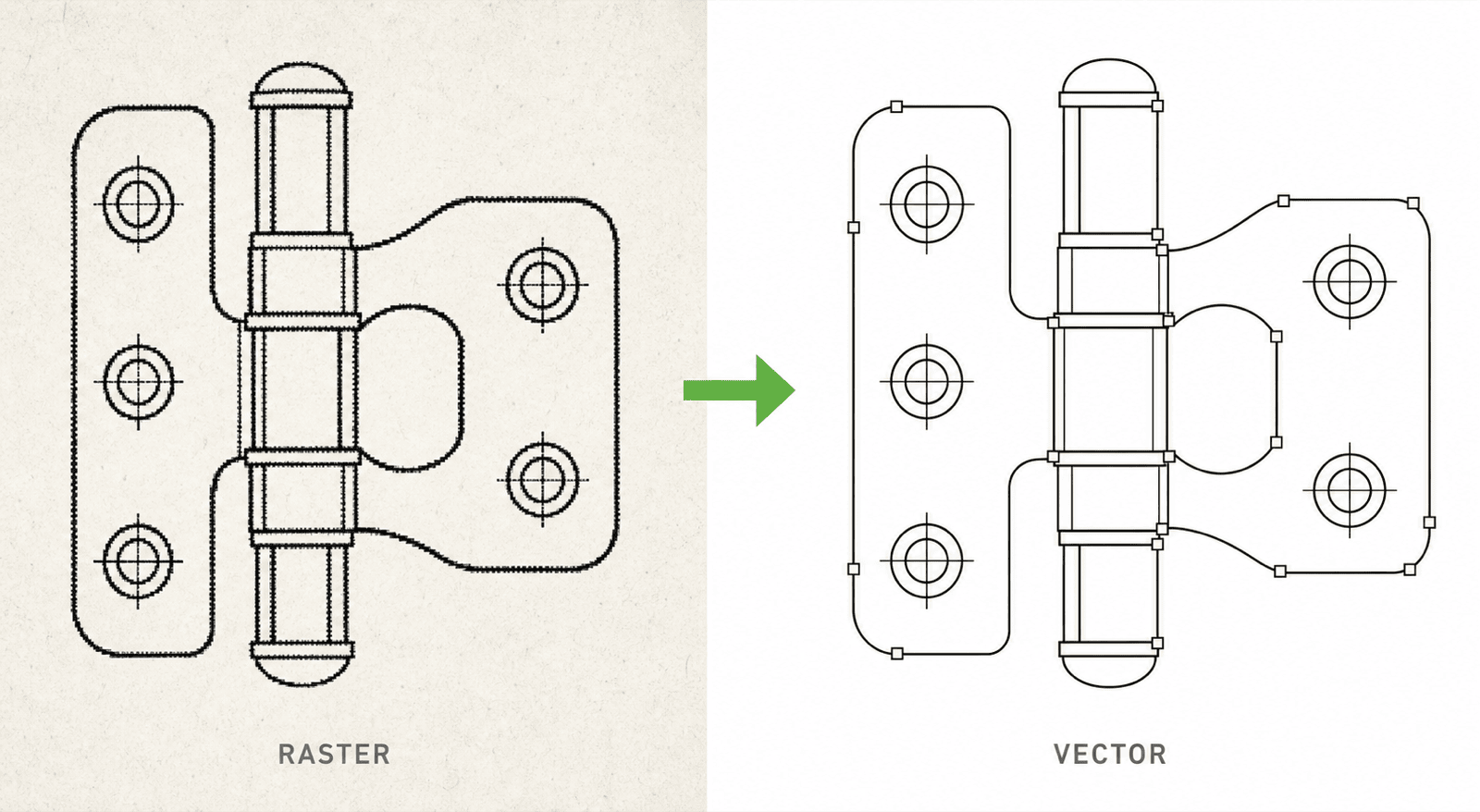 How to Vectorize Patent Drawings: Raster to Editable SVG/DXF Without Double Outlines How to Vectorize Patent Drawings: Raster to Editable SVG/DXF Without Double Outlines