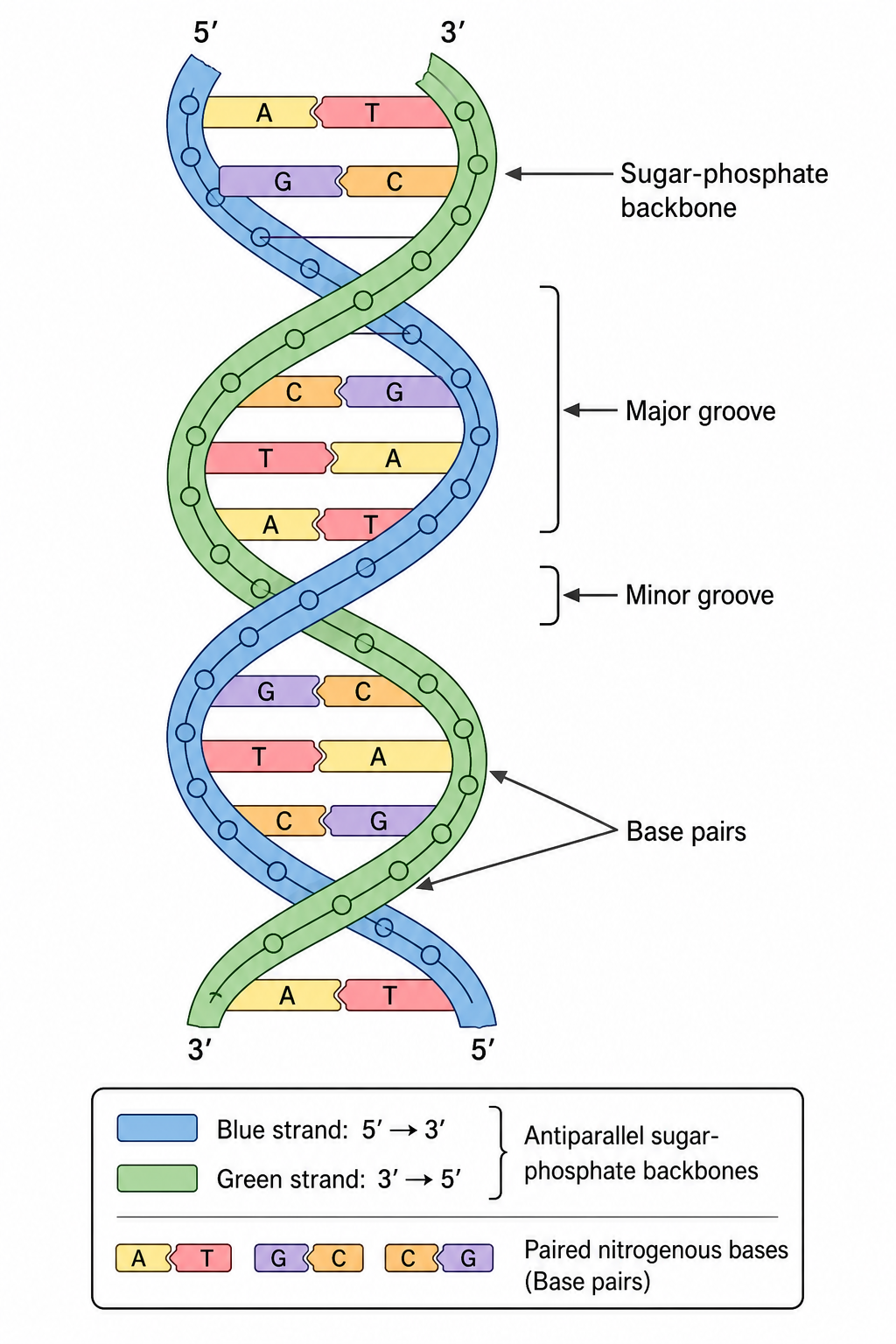 Zeichne dein DNA-Diagramm