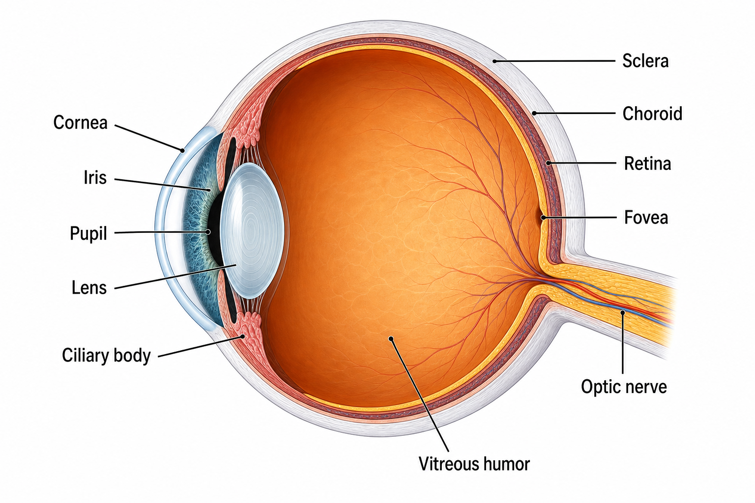 Generate your eye anatomy diagram
